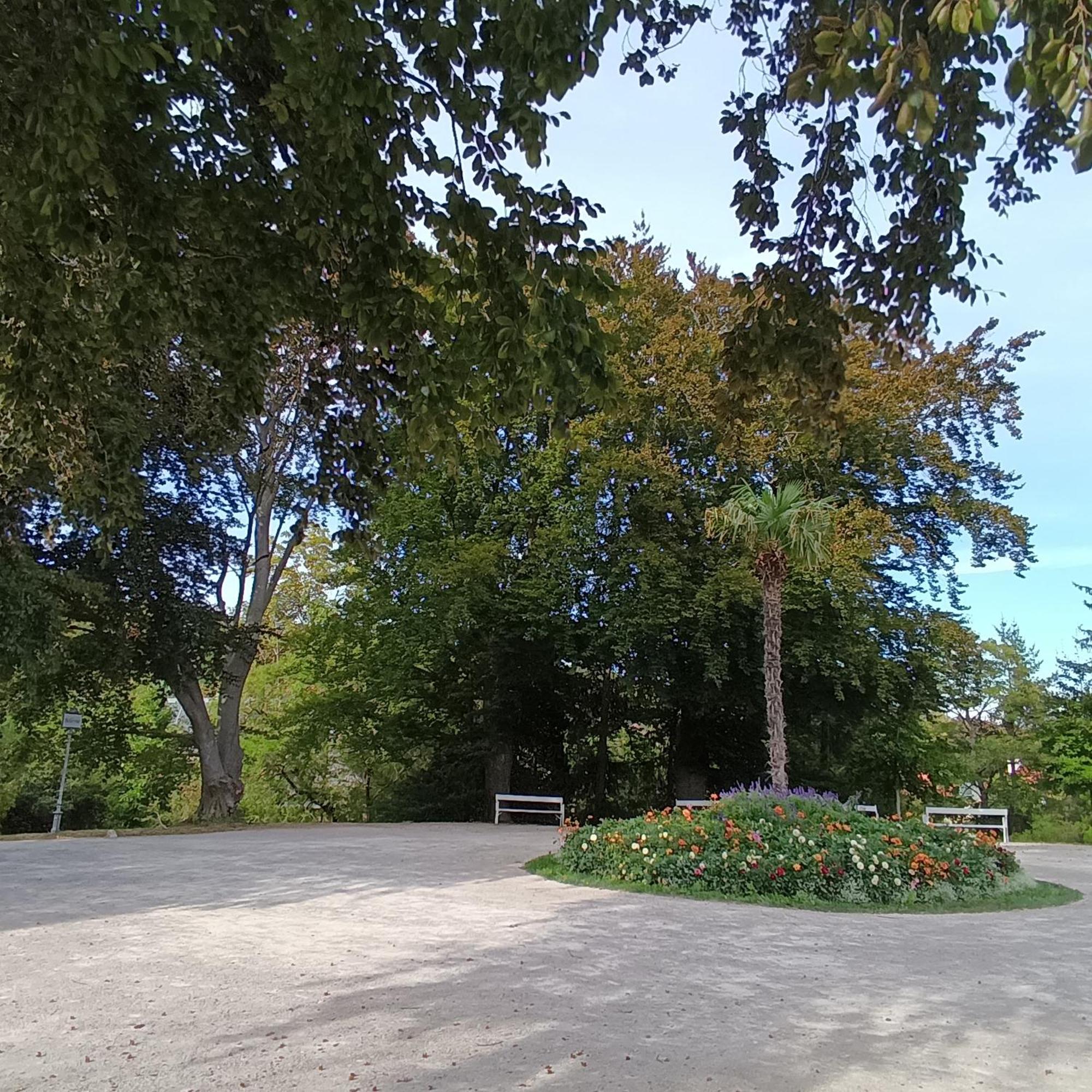 Landhaus Am Kurpark Apartman Badeni járás Kültér fotó